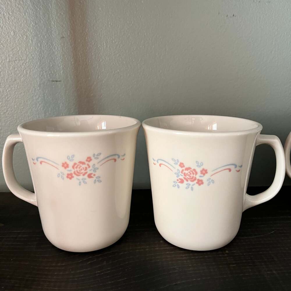 Corelle Corning English Breakfast Coffee Mugs